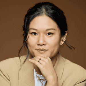 Headshot of Karen Hao.