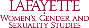 Text logo: Lafayette Women's, Gender, and Sexuality Studies