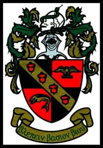 Logo of the Tri-Beta Society.